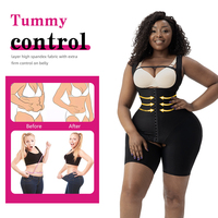 Faja Colombiana para Mujer, Faja Moldeadora de Cuerpo, Pantalones Cortos de Alta Compresión, Prendas Moldeadoras de Liposucción Bbl