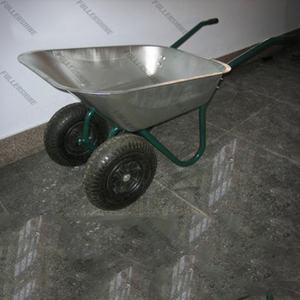 Carretilla de rueda galvanizada MODELO DE Rusia WB6211 con rueda doble 4,00-6 - Product Image 5