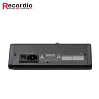GAX-TDS4 Mélangeur Audio Pro Contrôleur Sonore DJ Égaliseur Graphique 7 Bandes Effet 99 DSP pour Enregistrement PC Prise Microphone XLR