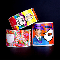 Rouleau d'autocollants en papier adhésif personnalisé en gros pour étiquettes de parfum, impression personnalisée de couleur et de logo, résistant à l'eau