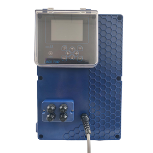 Bomba Dosificadora Química de Diafragma Lango de Alta Resistencia a la Corrosión con Cabezal de PVDF/SS316 para Fluidos Agresivos EX-D4006Y Control por Pulsos - Product Image 3