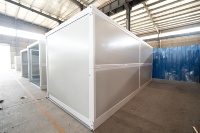Maison conteneur pliable économique de 20 pieds, préfabriquée modulaire, avec vidéo, pour usage personnel, villa, glamping, complexe hôtelier, commerce
