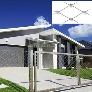 Linh hoạt dây thép không gỉ lưới cáp lan can lưới chim vườn vườn thú Lồng hàng rào ban công cầu thang dây dây bảo vệ Net - Product Image 2