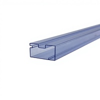 Tube en plastique extrudé antistatique de haute qualité PS/PET/PVC/PC/ABS pour composants électroniques CMS, taille personnalisée