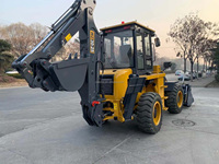 WZ30-25 2,5 Tonnen Kompakt-Traktor-Lader-Baggerlader 1m³ Schaufel 4WD für Bauarbeiten