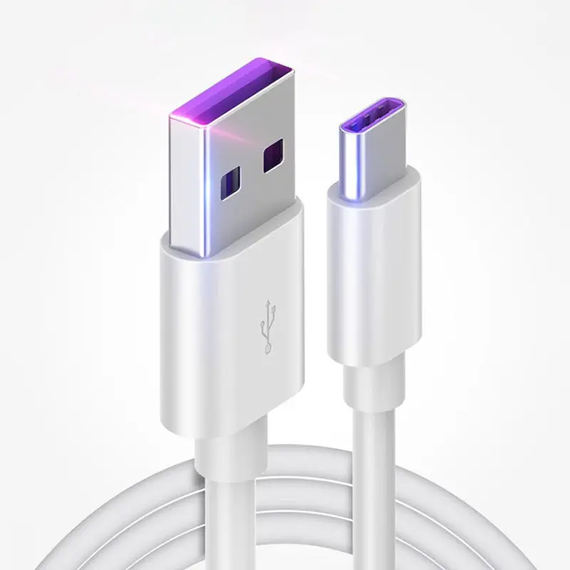 สายชาร์จเร็ว5A USB Type C,สายข้อมูลสำหรับ Xiaomi Huawei USB Type C
