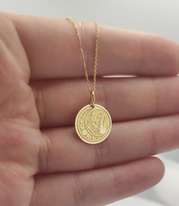 316 <span class=keywords><strong>L</strong></span> Acier Inoxydable Personnalisé Nature Bijoux Dainty Moon Phases Charme Montagne <span class=keywords><strong>Lune</strong></span> <span class=keywords><strong>Collier</strong></span> - Product Image 4