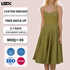 Vestido Midi Elegante <span class=keywords><strong>de</strong></span> Alta Calidad para Mujer, Estilo Halter con Corte en A y Abertura Lateral, Vestido <span class=keywords><strong>de</strong></span> <span class=keywords><strong>Fiesta</strong></span> para Mujer - Product Image 1