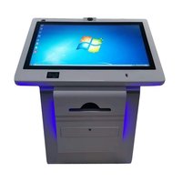 Nouvelle conception, écran tactile Android 32 pouces, boîtier métallique 4K, ordinateur tout-en-un, terminal de paiement en libre-service, lecteur de code QR