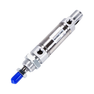 Mini-cylindre Ngs Hardware Dsnu16X25 P A en acier inoxydable avec montage fileté, pression maximale de 0,7 Mpa - Product Image 1
