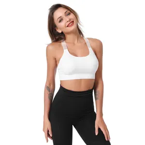 Personnalisé Glace Soie Respirant Remise En Forme De Yoga de Sport Soutien-Gorge