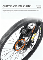 Kit de suralimentation pour vélo électrique sans balais Z9 48V 450W avec roulement unidirectionnel, pignon, connecteur XT60, étanche IP56