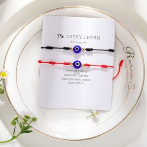 PULSERAS CON amuleto <span class=keywords><strong>de</strong></span> la suerte <span class=keywords><strong>de</strong></span> <span class=keywords><strong>ojo</strong></span> malvado para hombre y mujer, brazaletes ajustables <span class=keywords><strong>de</strong></span> cuerda roja, <span class=keywords><strong>7</strong></span> <span class=keywords><strong>nudos</strong></span> - Product Image 3