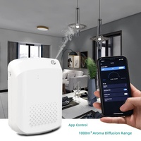 Diffuseur d'huiles essentielles intelligent commercial de 400 ml, avec fonction Bluetooth, diffuseur d'huiles essentielles sans eau électrique