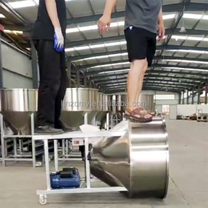 Nhà nhỏ bằng thép không gỉ gia cầm thức ăn trộn và chế biến máy nghiền thức ăn gia súc nghiền và trộn máy - Product Image 3