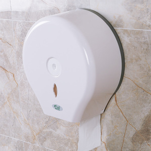 Fengjie Large Roll Paper Holder <b>Wall</b> Mounted No Drilling Required <b>For</b> Public Restrooms - Product Image 3