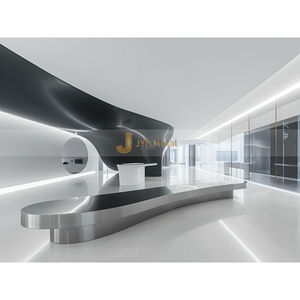 Barra de Bar Personalizada de Acero Inoxidable 304, Modelo ANW3268, para Proyectos de Recepción y Vestíbulo - Product Image 2