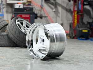 Jantes en alliage à trois branches de <span class=keywords><strong>18</strong></span> <span class=keywords><strong>pouces</strong></span> 4x100, modification personnalisée, deux pièces, pour BMW <span class=keywords><strong>7</strong></span> 5x112, jantes forgées polies pour Volkswagen <span class=keywords><strong>Golf</strong></span> - Product Image 3