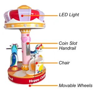 Playgroup Amusement Ride Roundabout Merry Go Round For Kids