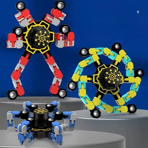 Robot Transformable Antiestrés para Dedos, Juguete Sensorial para Aliviar el Estrés, Juguetes Giratorios Transformables para la Punta de los Dedos - Product Image 2