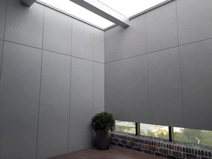 Panneaux décoratifs pour murs extérieurs Panneaux <span class=keywords><strong>de</strong></span> <span class=keywords><strong>béton</strong></span> à face claire avec trous décoratifs Panneaux préfabriqués en ciment vente directe en usine - Product Image 5