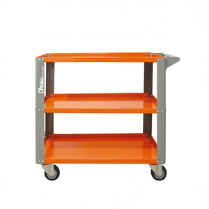 Ttake 3-Shelf Trolley Large <b>Storage</b> <b>Cart</b> With Wheels For Workshop Organization - Product Image 2