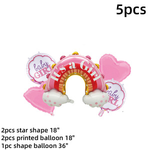 Set di Palloncini in Alluminio per Abbigliamento Neonato, per Primo <span class=keywords><strong>Compleanno</strong></span>, Banchetti Familiari e Decorazioni per Feste - Product Image 5