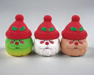 Molino de Tabaco CANNA Santa Claus, Diseño Moderno, 4 Capas, Manual, Aleación de Zinc y Plástico, Venta al por Mayor, de Zhejiang, China - Product Image 5