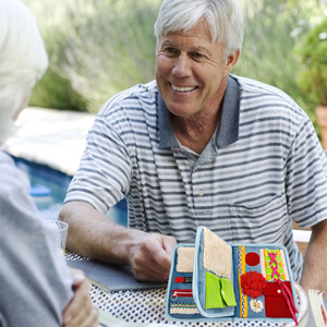 Coperta Sensoriale Personalizzata per Adulti con Demenza, Alzheimer, Autismo, <span class=keywords><strong>Asperger</strong></span>, per Migliorare la Memoria - Product Image 4