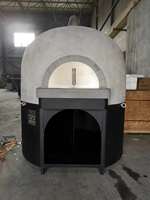 Four à pizza en terre cuite autoportant pour extérieur, au bois, au gaz, électrique, mosaïque, pour restaurant, Horno De Barro Lena Electrico Portable