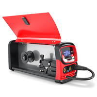 Saldatrice Multifunzione VECTOR 4 in 1 MIG MMA ARC Lift TIG FCAW Senza Gas Compatta con Schermo LED MIG200