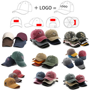 Casquette de baseball vintage délavée à l'acide, non structurée, profil bas, style papa, en coton uni, personnalisable, vente en gros - Product Image 6