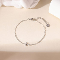 Bracelet unisexe MICCI vintage en acier inoxydable plaqué or avec zircon - Cadeau