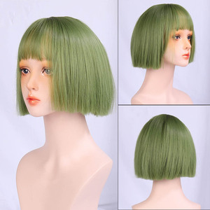 คอสเพลย์<span class=keywords><strong>สาว</strong></span><span class=keywords><strong>เท่</strong></span>ๆสไตล์ฮาราจูกุหลากสี2D น่ารัก<span class=keywords><strong>สั้น</strong></span>ไม่ใช่ลูกไม้ทันสมัย - Product Image 4