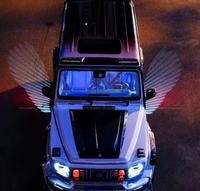 Pour G-Class G500G63G350G400 avec rétroviseurs AMG/Bra-BuS Angel Wing, éclairage au sol, éclairage de bienvenue
