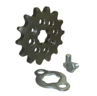 Sportsmoto EN STOCK Pignon avant 420 13-18 dents 17mm ID pour moto tout-terrain chinoise, VTT, quads, karts