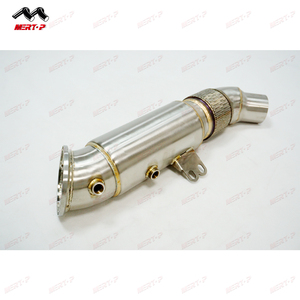 Mertop Tubo de Escape de Acero Inoxidable de 5.0'' para G30 B58 F30 340i F32 <span class=keywords><strong>140I</strong></span> 240I 340I 440i 540I 640I 740I - Product Image 3