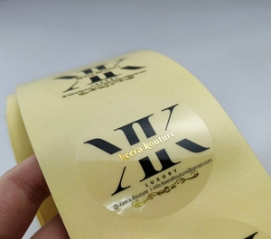 Personalized Gold Foil Stickers for Candle Packaging Waterproof Custom <b>Labels</b> - Product Image 4