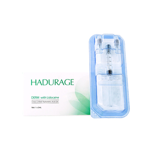 Relleno Dérmico HADURAGE de Grado Médico, 2 ml, Ácido Hialurónico Reticulado <span class=keywords><strong>para</strong></span> Inyección, Antienvejecimiento, Contorno de <span class=keywords><strong>Labios</strong></span> y Rostro - Product Image 2