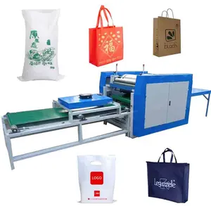 Machine d'impression offset multifonctionnelle de sacs en plastique Machine de fabrication de sacs en papier avec impression