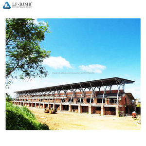 Prefabricados de acero grandes Estructura de celosía de acero gimnasio Tennise Tribunal Termal aislamiento estructura de techo - Product Image 5