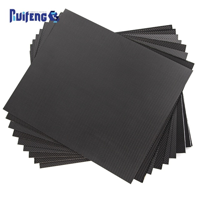 OEM Custom CNC Machining Milling Drilling 3K Carbon Fiber Sheet Plate Carbon Fiber Frame for DIY RC Quadcopter UAV Drone Parts