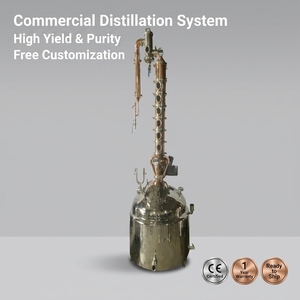 Attrezzatura per Distillazione in Rame di Grado Industriale Towin 100L per Whisky e Alcolici, Facile da Installare - Product Image 1