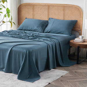 Silky Soft Breathable Tencel <strong>Sheets</strong> 100% <strong>Eucalyptus</strong> <strong>Sheets</strong> Deep Pocket Luxury Hotel Cooling Bed <strong>Sheets</strong> - Product Image 3
