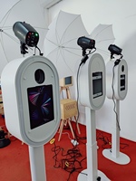 Photomaton pour appareil photo reflex numérique et iPad, photomaton facile à assembler, adapté aux mariages/fêtes/événements