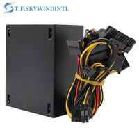 TF.SKYWINDINTL 300W SFX 400W untuk Sumber Daya Gaming PSU untuk Komputer Kantor Depan PC 90-264V PSU
