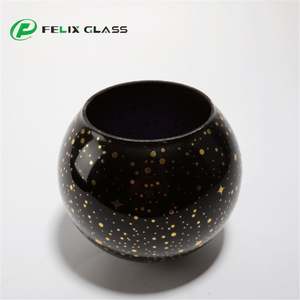 Pantalla de Cristal Pintada a Mano, Fabricada en China, Tamaño Personalizado, OEM, para Lámpara de Araña o Colgante - Product Image 4