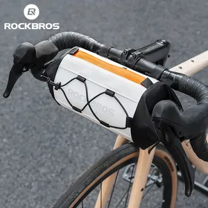 ROCKBROS Custom Outdoor Waterproof Cycling Bicycle Front Frame Bike Nylon Handlebar Bag