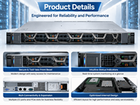 Serveur en rack 1U R260, processeur Intel Xeon E-2400, mémoire DDR5 ECC, serveur d'entreprise à faible profondeur pour centre de données SMB