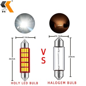 Shelly — éclairage Led forme de dôme pour intérieur de voiture, lampe blanche pour assiette automobile, Canbus de voitures, 31mm 36mm 39mm 41mm 4014 12SMD <span class=keywords><strong>C5W</strong></span>, 12V - Product Image 5
